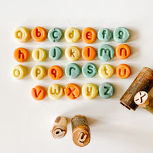 Load image into Gallery viewer, Alphabet Play Dough Stamps - lowercase
