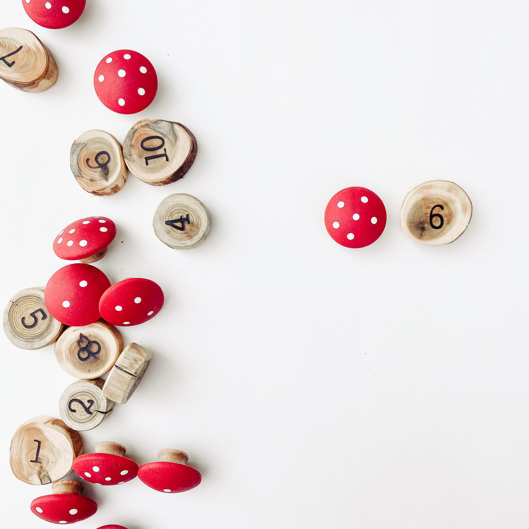 Toadstool Counting Set