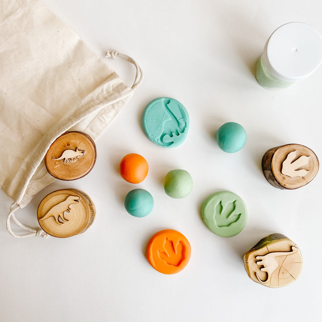 Dino Play Dough Stamps